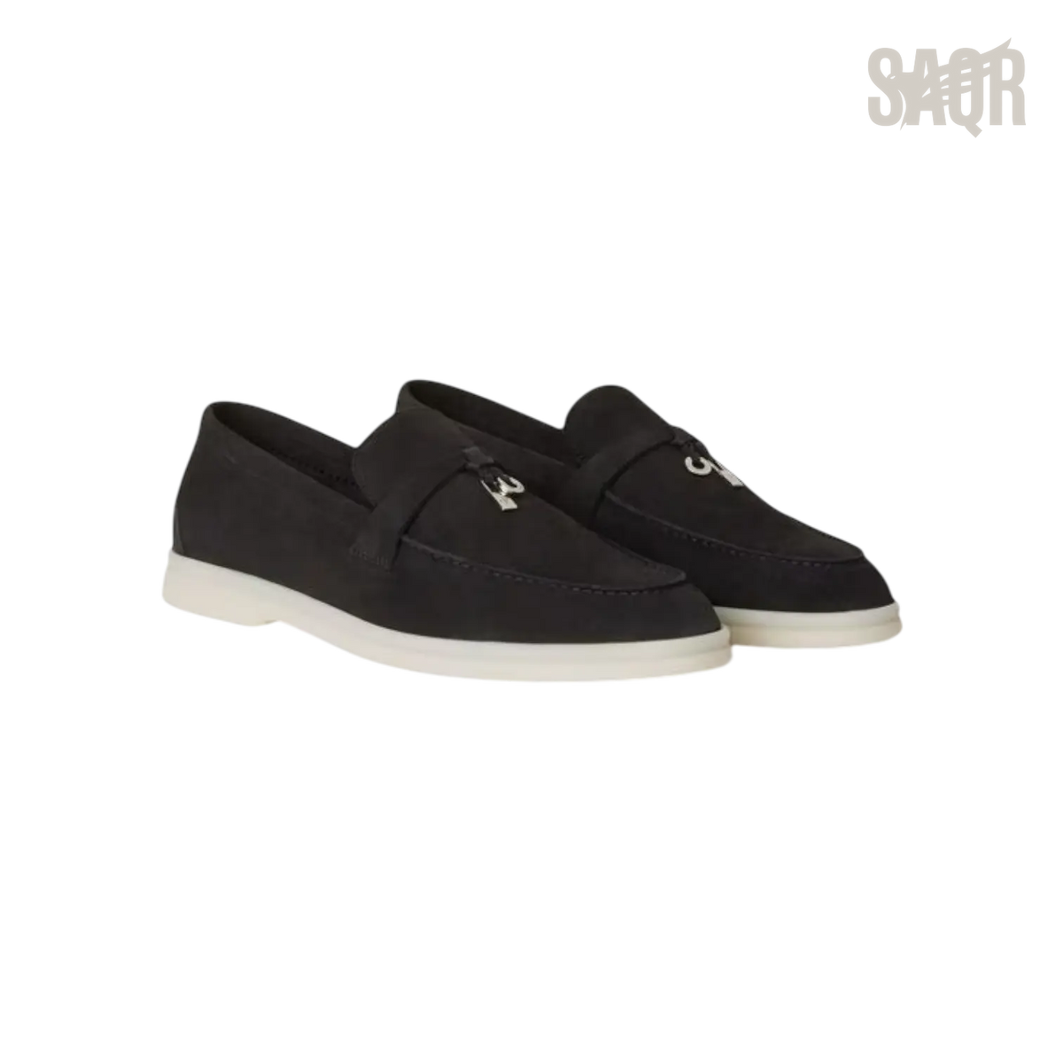 Loro Piana Summer Charms Loafers – Caviar - View 1
