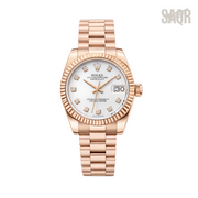 Rolex Watch | Datejust White Dial