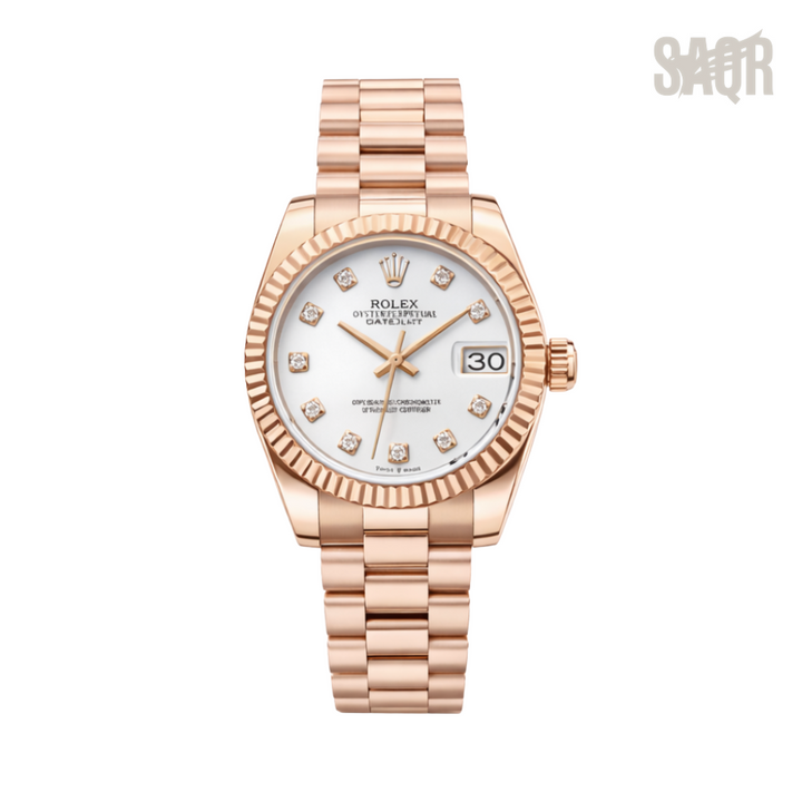 Rolex Watch | Datejust White Dial