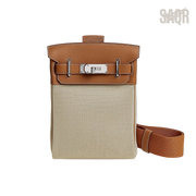 Hermès HAC À Dos Backpack – Ficelle / Gold - View 1