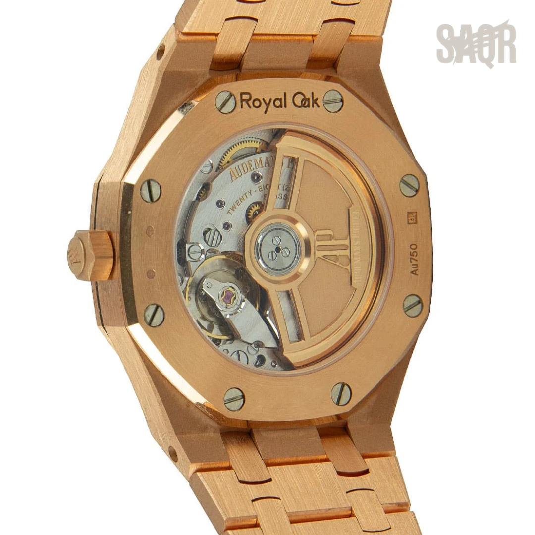 Audemars Piguet Royal Oak – Gold-Tone & Royal Blue - View 4
