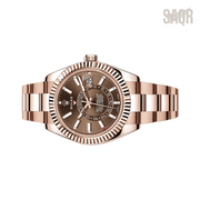 Rolex Watch | Sky-Dweller Brown