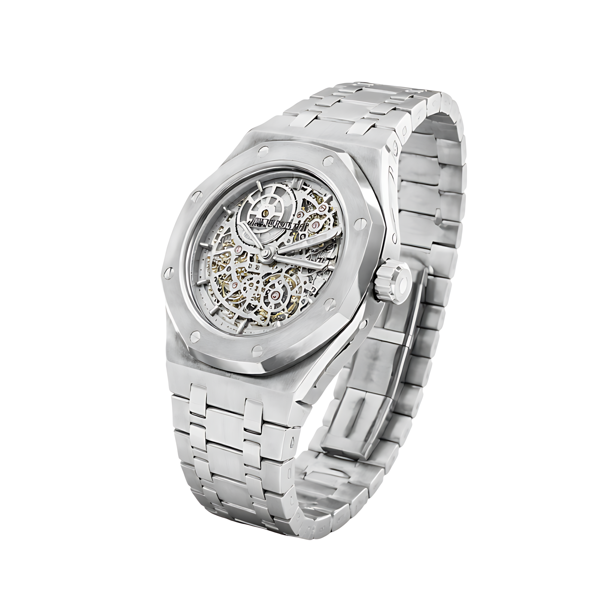 Audemars Piguet Watch | Audemars Piguet Royal Oak Jumbo Extra-Thin Openworked Silver