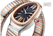 Bvlgari Watch | Serpenti Tubogas Black Dial