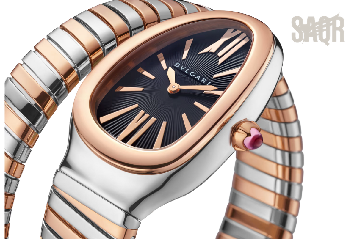 Bvlgari Watch | Serpenti Tubogas Black Dial