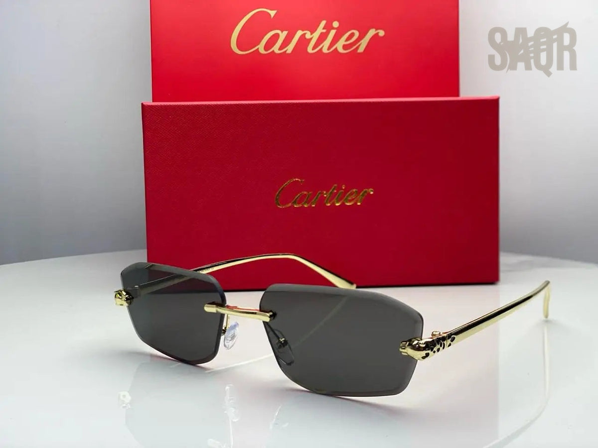 Cartier Glasses | C Décor Gold Black