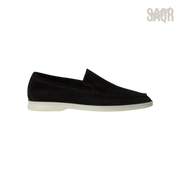 Loro Piana Summer Walk Loafers – Black - View 2
