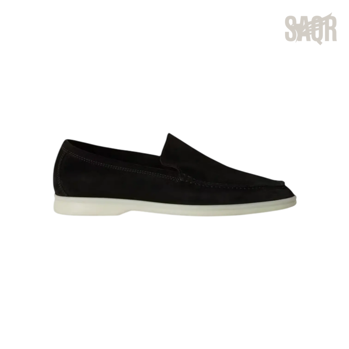 Loro Piana Summer Walk Loafers – Black - View 2