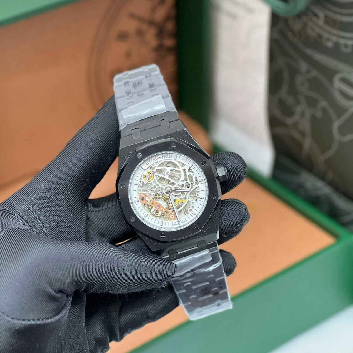 AP Watch | Royal Oak Skeleton Black/White Dial