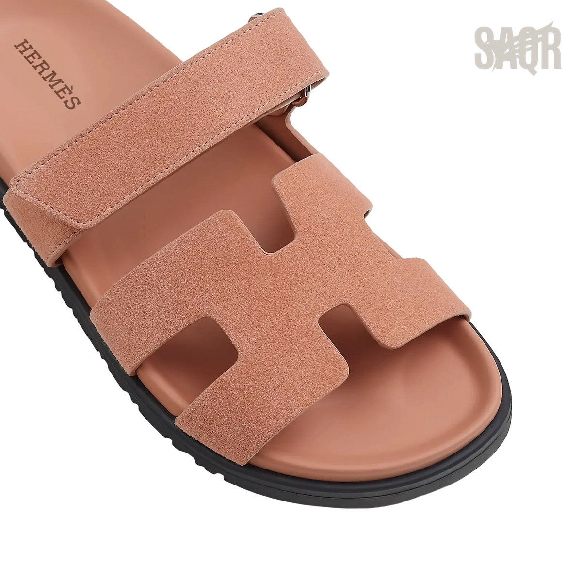 Hermès Chypre Sandals – Nude Suede - View 2