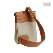 Hermès HAC À Dos Backpack – Ficelle / Gold - View 2