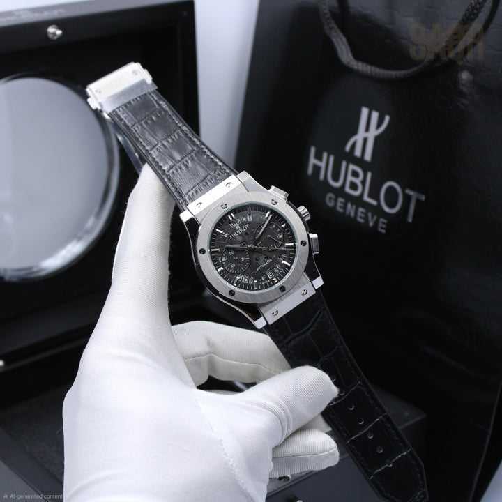 Hublot | Big Bang Chronograph Rubber Watch – White / Black – Product Image 1