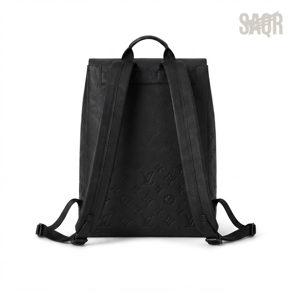 Louis Vuitton Backpack – Black Leather - View 2