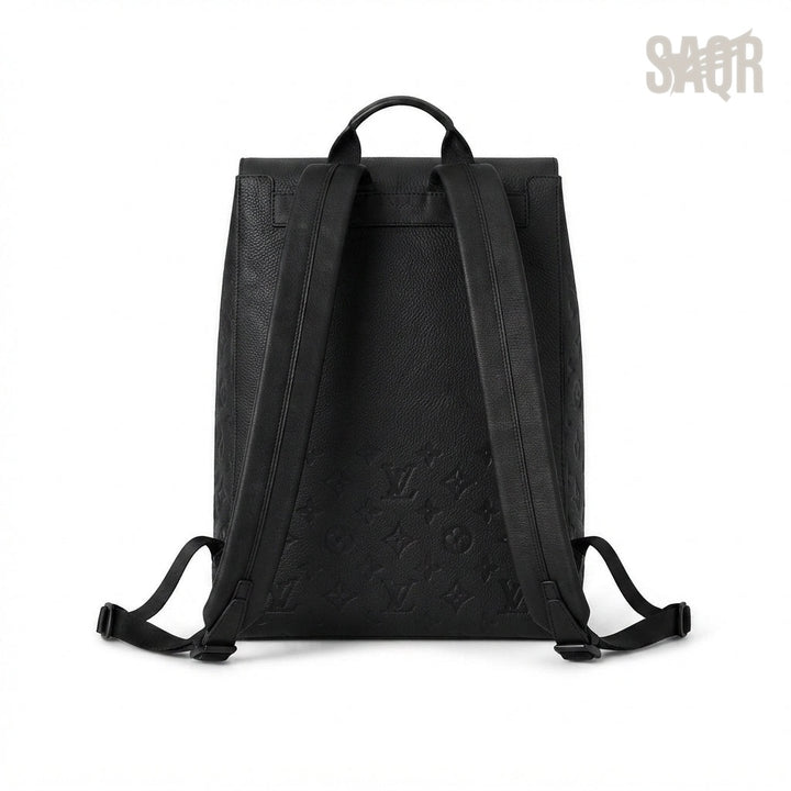 Louis Vuitton Backpack – Black Leather - View 2