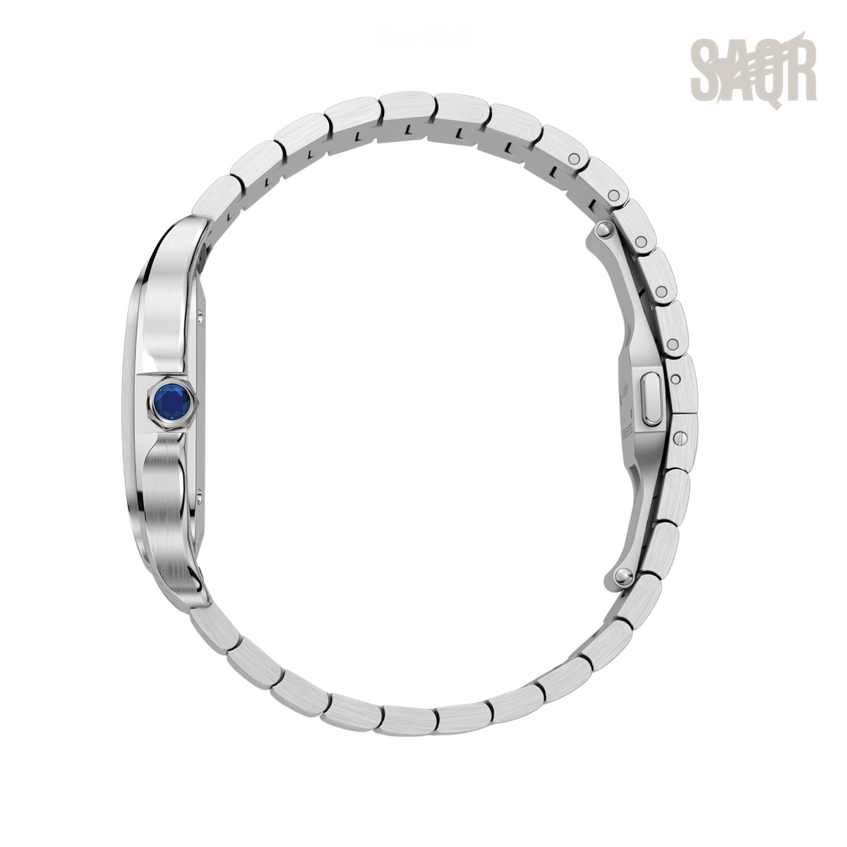 Cartier Watch |  Santos de Cartier Silver Black