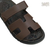 Hermès Chypre Sandals – Écorce - View 2