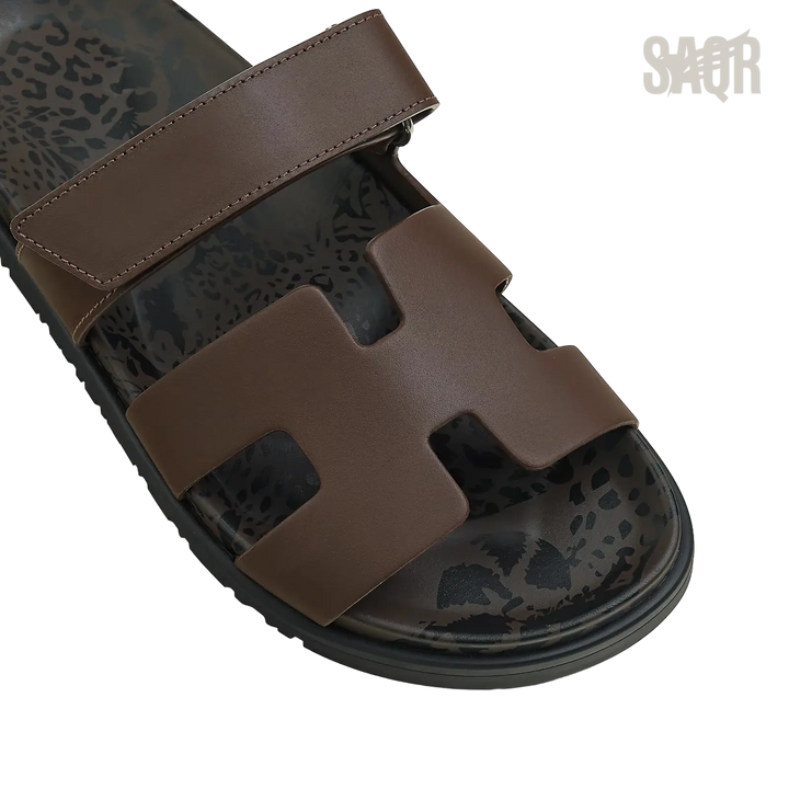 Hermès Chypre Sandals – Écorce - View 2