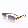 Cartier | Slim Black Aviator Sunglasses