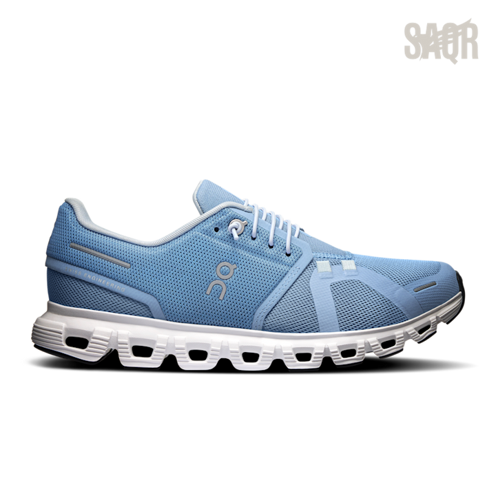 On Running Cloud 6 – Chambray / White