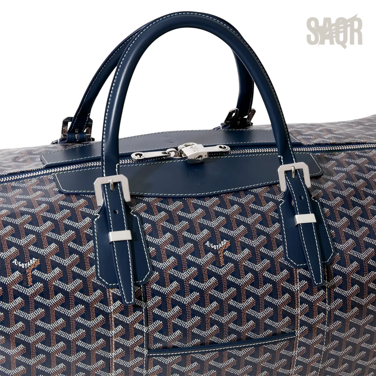 Goyard Bowling 55 Travel Bag – Navy Blue - View 2