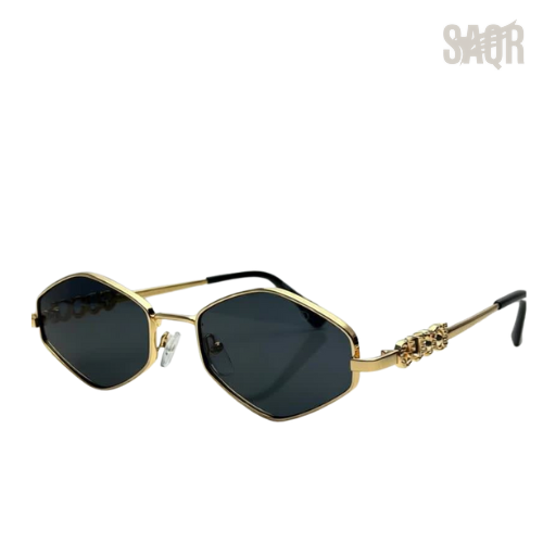 Cartier Glasses | Sleek Black Gold
