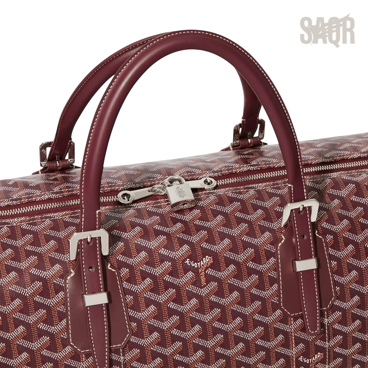 Goyard Boston 50 Bag Bordeaux - View 2