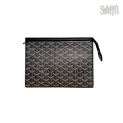 Goyard Pattern Clutch – Grey - View 1