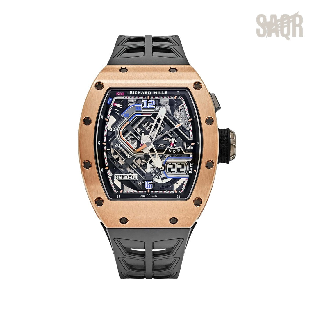 Richard Mille | RM30-01 TI RG - Free & Fast UAE Shipping