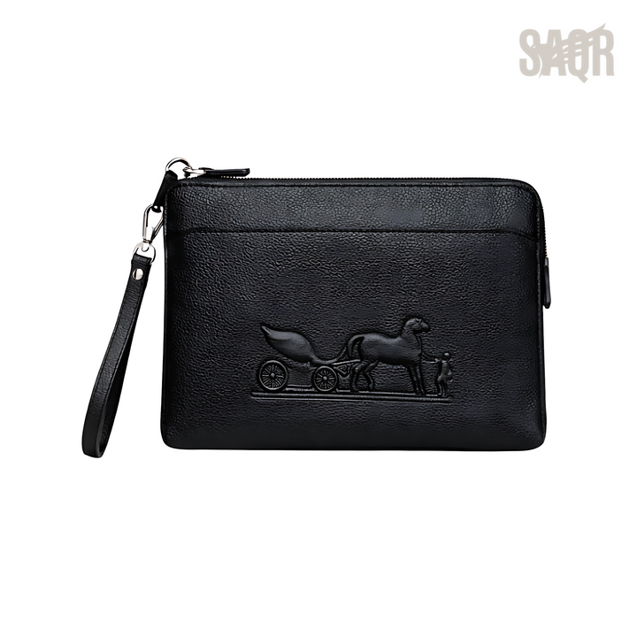 Dior Bag | Black Leather Embossed