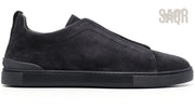 Zegna Triple Stitch Sneaker - Grey & Pewter | Men