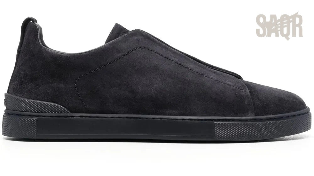 Zegna Triple Stitch Sneaker - Grey & Pewter | Men