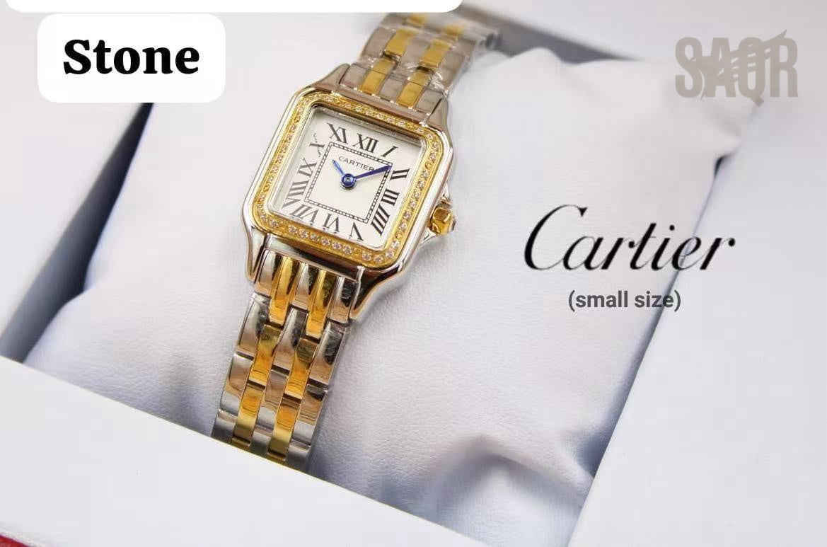 Cartier Panthère Ladies Watch – Two Tone & Diamond Detail - View 5