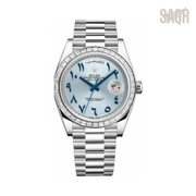 Rolex | Numerals Ice Blue Dial - Free & Fast UAE Shipping