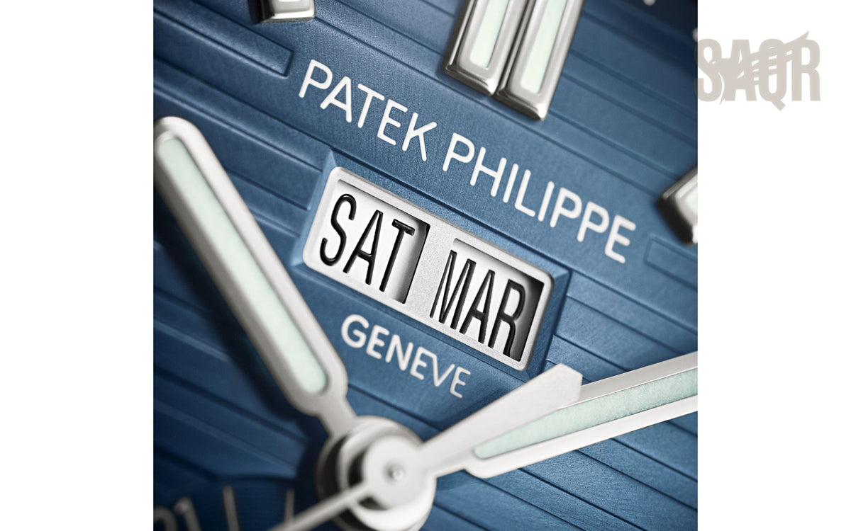 Patek Watch | Nautilus Annual Calendar, Blue Dial
