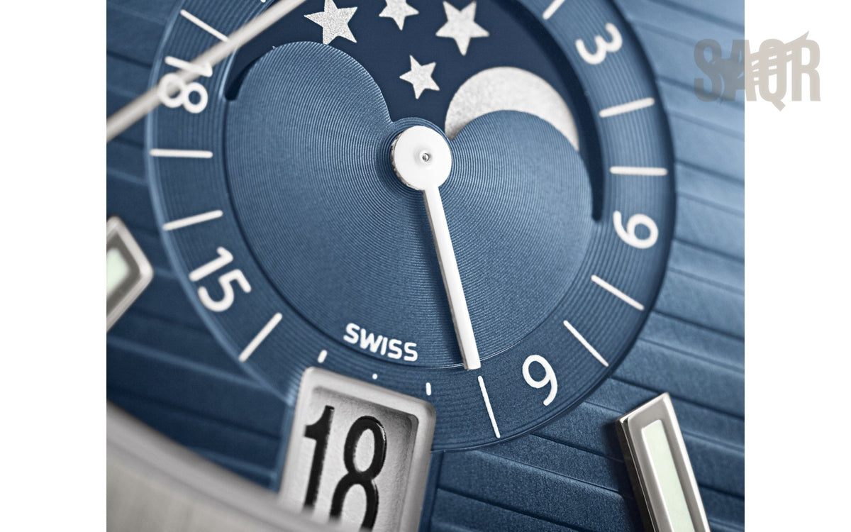 Patek Watch | Nautilus Annual Calendar, Blue Dial