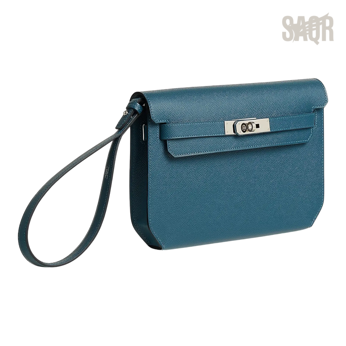 Hermès Depeche 25 Pouch – Bleu Thalassa - View 2