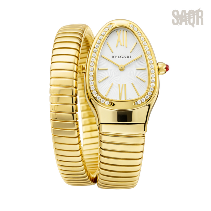 Bvlgari Watch | Serpenti Tubogas Gold