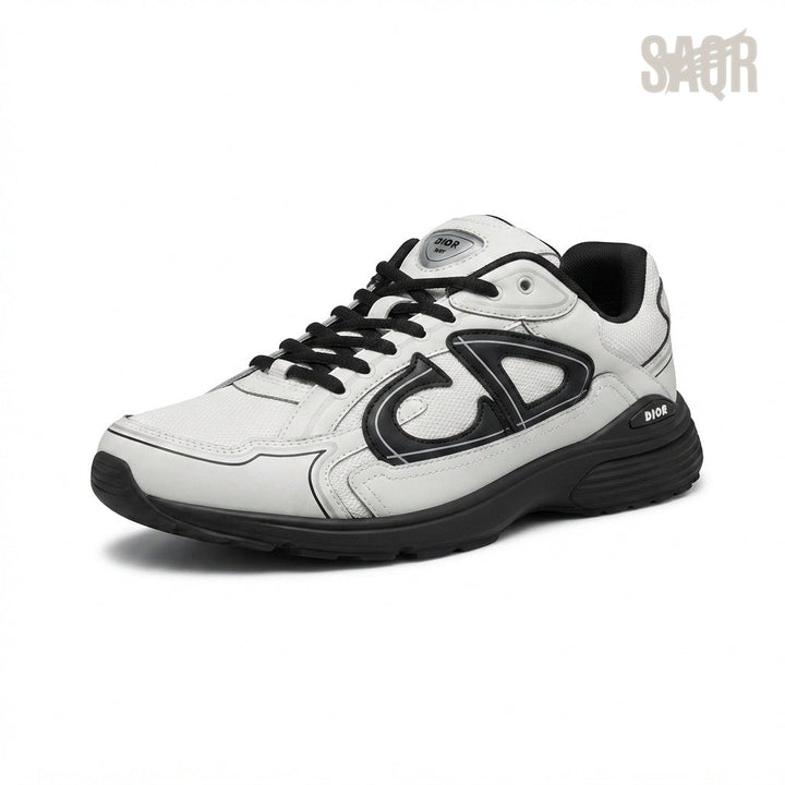 Dior B30 Countdown Sneaker – CD30 Signature – White & Black - View 2