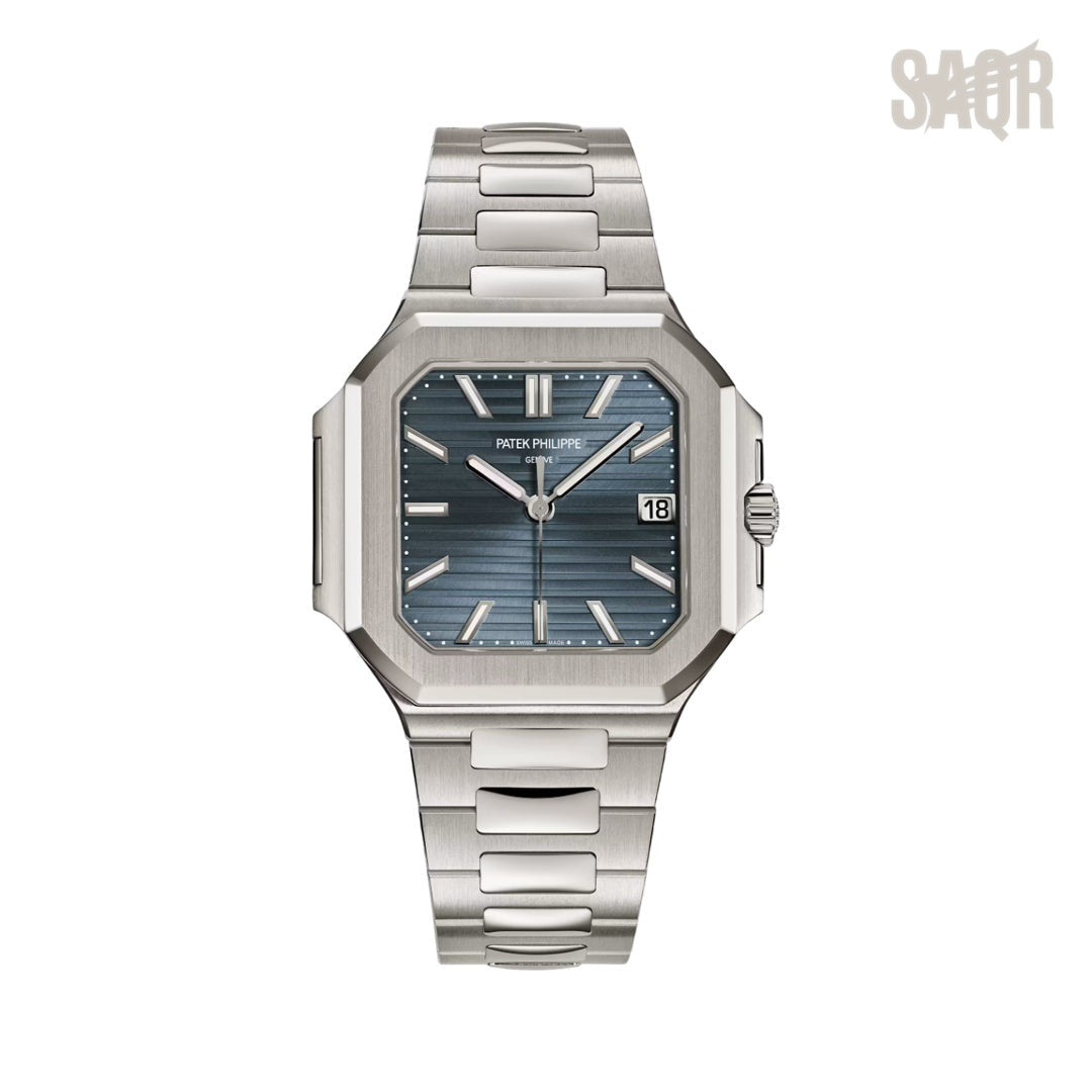 Patek Philippe | Cubitus Sunburst Blue-Gray Dial - Free & Fast UAE Shipping