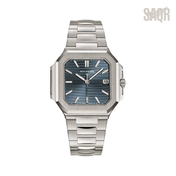 Patek Philippe | Cubitus Sunburst Blue-Gray Dial - Free & Fast UAE Shipping