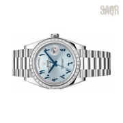Rolex Watch | Day-Date Arabic Blue