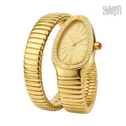 Bvlgari Watch | Serpenti Tubogas Gold Dial