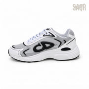 Dior B30 Countdown Tech Sneaker – White & Grey - View 1