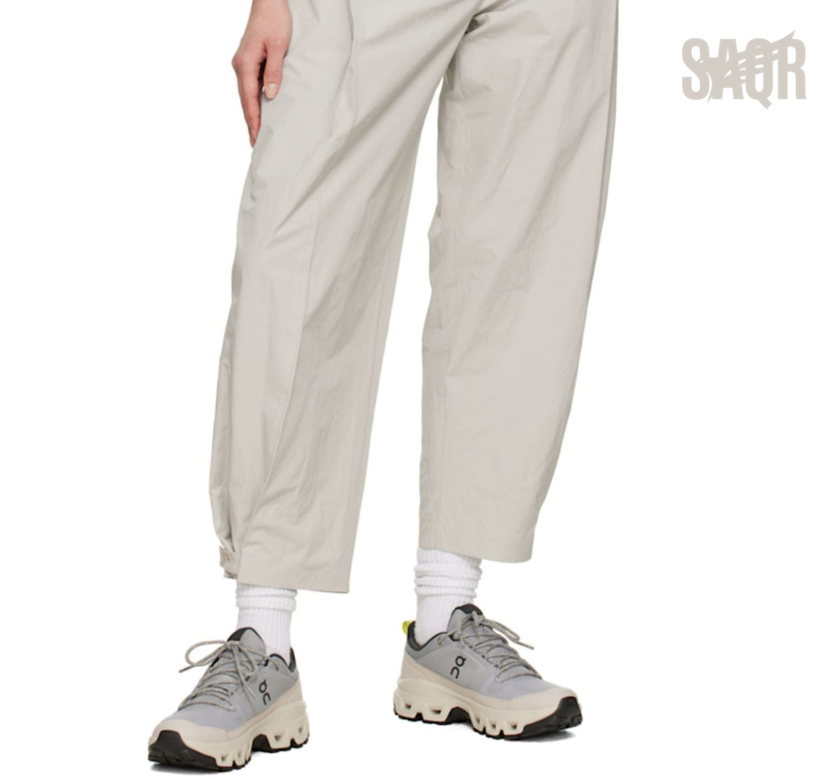 On Cloud | Cloudhorizon Waterproof Sneakers – Grey / Off White – Product Image 4