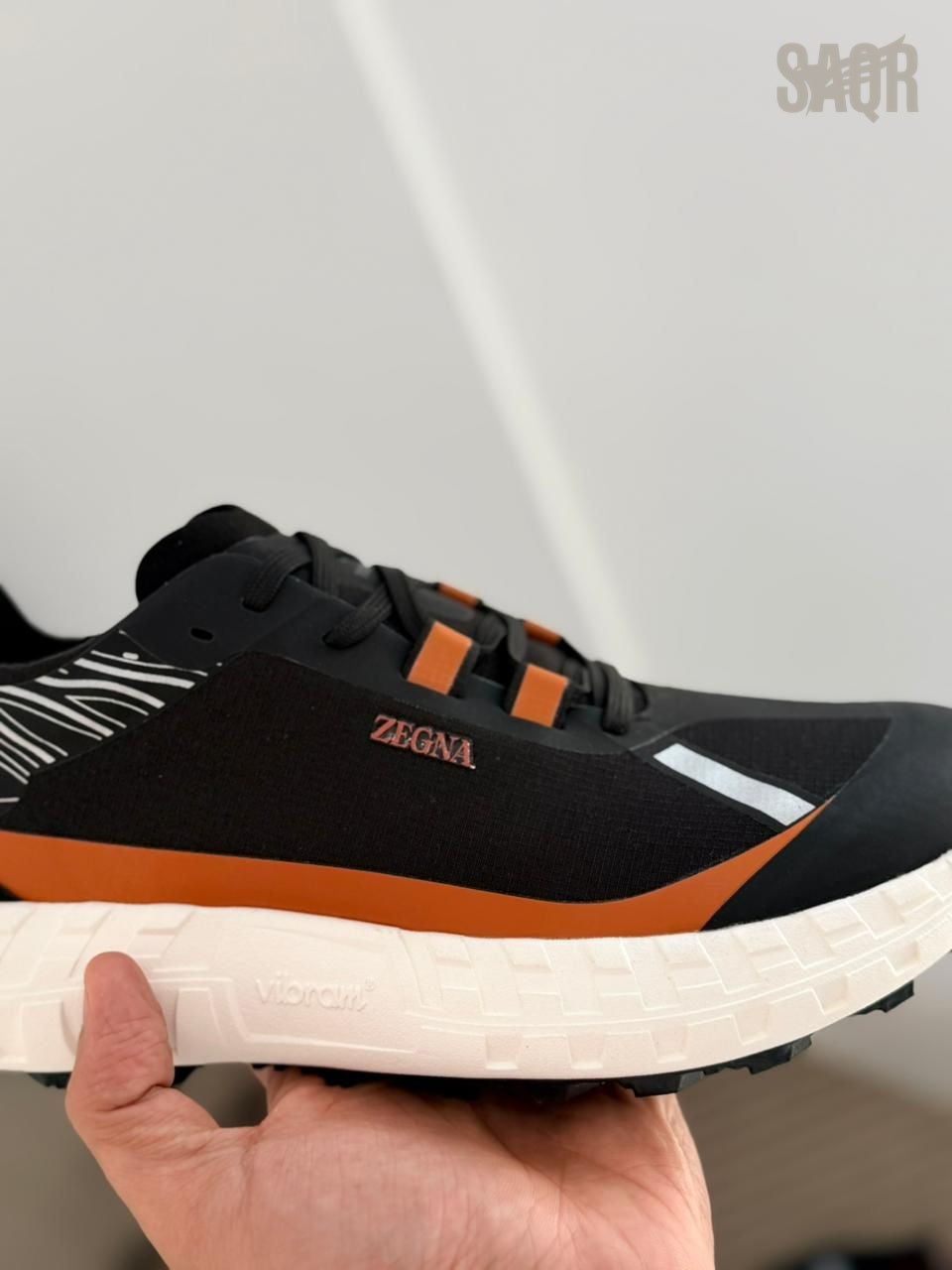 Zegna x norda 001 Sneaker (White / Vicuna)