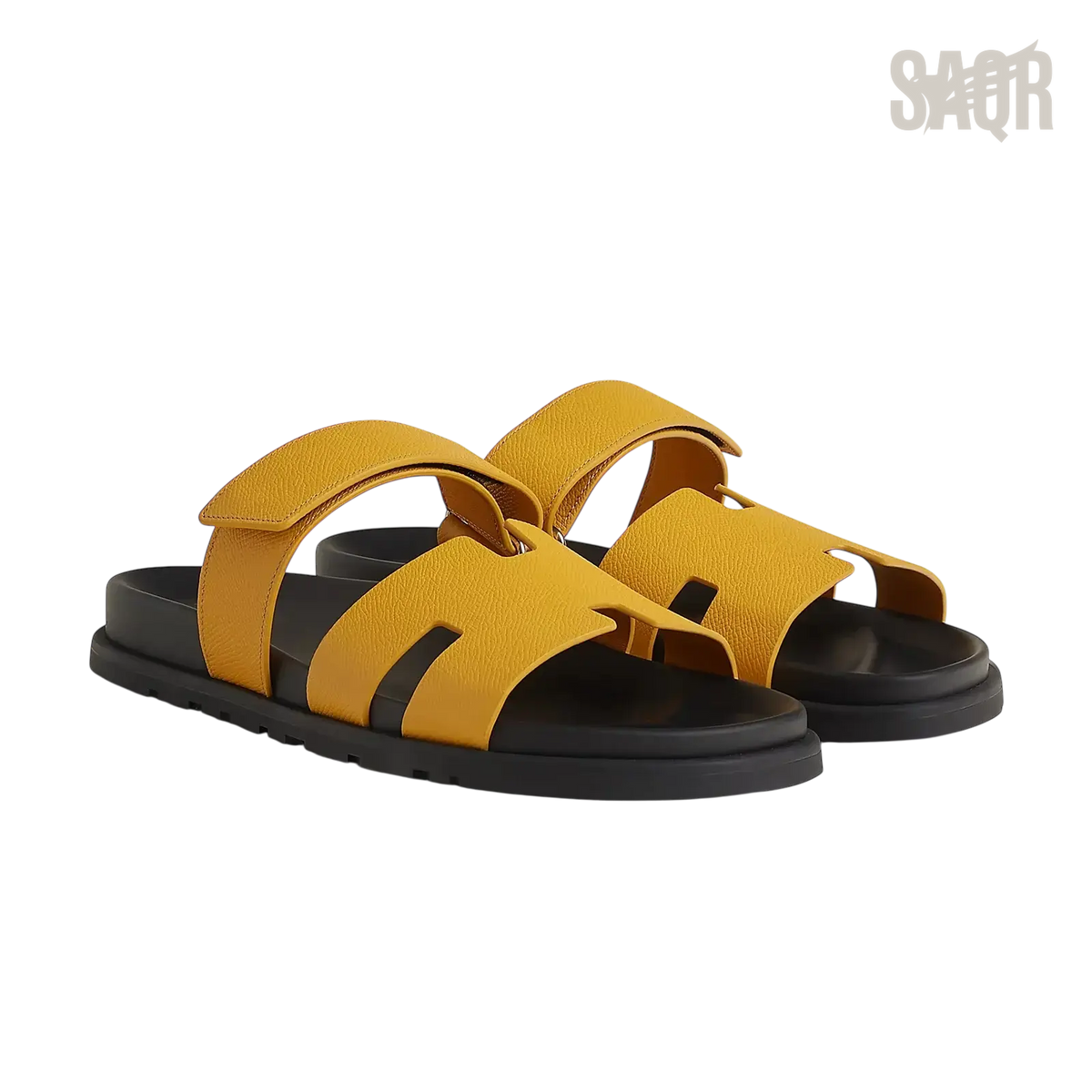 Hermès Chypre Sandals – Jaune Topaze - View 1