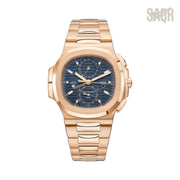 Patek Philippe | Nautilus Time Chronograph - Free & Fast UAE Shipping