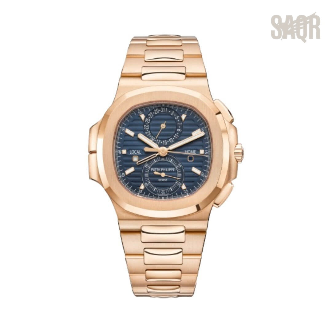 Patek Philippe | Nautilus Time Chronograph - Free & Fast UAE Shipping