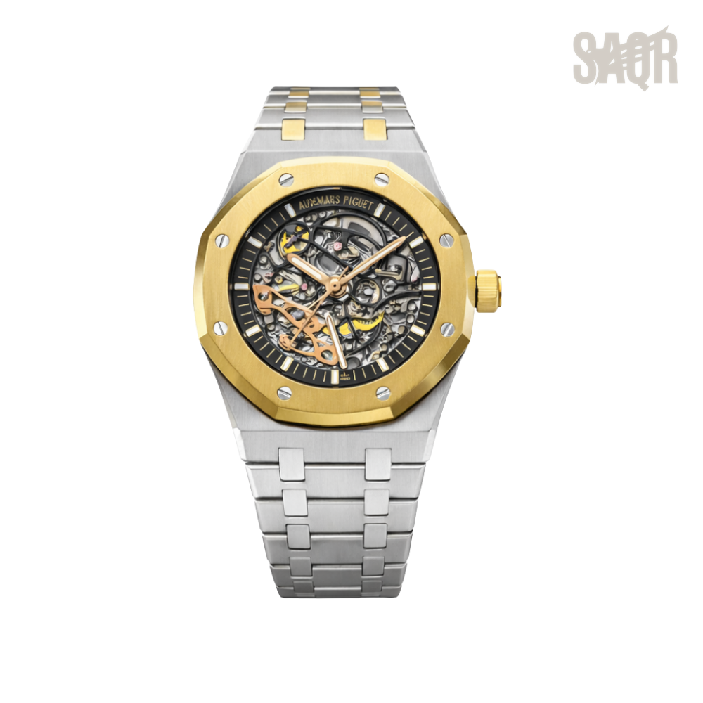 AP Watch | Royal Oak Skeleton Gold/Black Dial