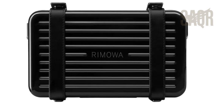 Rimowa Personal Polycarbonate Cross-Body Clutch Bag Black - View 1